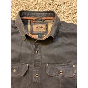 Legendary Whitetails Journeyman Flannel Lined Shirt Jacket Mens Size Large